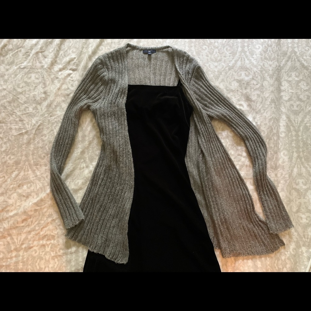 Gap lightweight open front cardigan